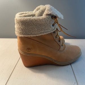 Timberland wedge boots